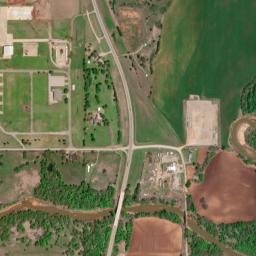 U.S. 81, Chickasha, OK 73018, USA High Resolution Satellite Map