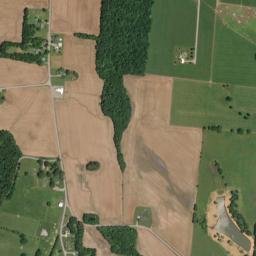 Camargo Tennessee High Resolution Satellite Map