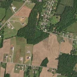 Highland Rim Tennessee High Resolution Satellite Map