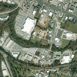 Ooltewah Tennessee High Resolution Satellite Map