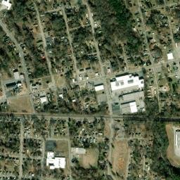 East Gaffney map(satellite map)