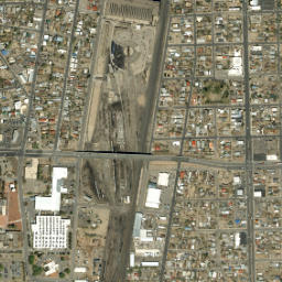 406 Avenida Cesar Chavez Southeast Albuquerque NM High Resolution Satellite Map