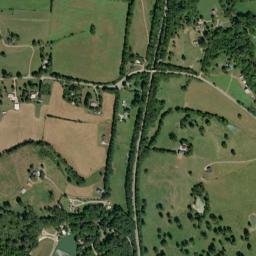 Baugh Tennessee High Resolution Satellite Map