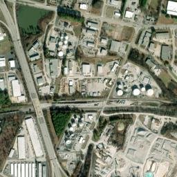 Jersey Tennessee High Resolution Satellite Map