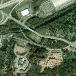 Summit Tennessee High Resolution Satellite Map