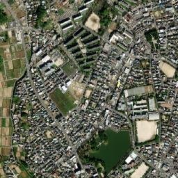 Toyoake-shi map(satellite map)