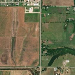 East 7th Street, Anadarko, OK 73005 High Resolution Satellite Map