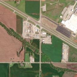 3048-3598 Frisco Avenue Chickasha OK High Resolution Satellite Map