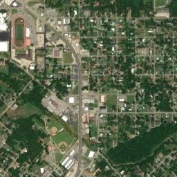 100 Pirate Lane, Poteau, OK 74953, USA High Resolution Satellite Map