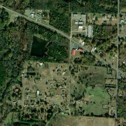 Caney Arkansas High Resolution Satellite Map
