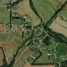 Beans Creek Tennessee High Resolution Satellite Map