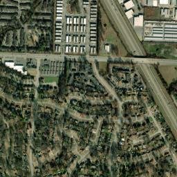 1408 Singing Trees Drive Memphis TN High Resolution Satellite Map