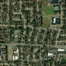 4886-4900 Wooddale Avenue Memphis TN High Resolution Satellite Map