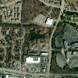 7930 Winchester Hills Street Memphis TN High Resolution Satellite Map