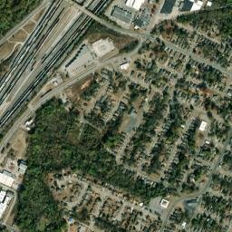 Bushtown Tennessee High Resolution Satellite Map