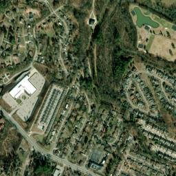 Shallowford Hills Tennessee High Resolution Satellite Map