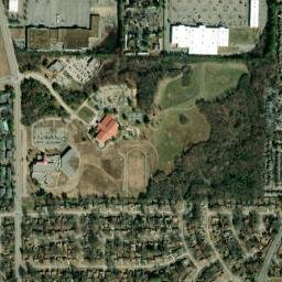 3684 Ridgeway Road, Hickory Ridge Commons, Memphis High Resolution Satellite Map