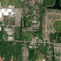 Rossville Junction Tennessee High Resolution Satellite Map