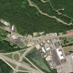 Dixie Lee Tennessee High Resolution Satellite Map