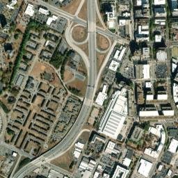 Chattanooga map(satellite map)