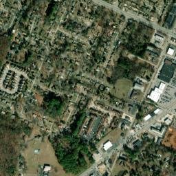 Hickory Valley Tennessee High Resolution Satellite Map