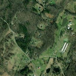 Coahulla Ranch Tennessee High Resolution Satellite Map