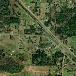 Houston Arkansas High Resolution Satellite Map