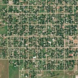 1050 West 3rd Street Hobart OK 73651 High Resolution Satellite Map