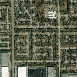 4585 Harvest Hill Road Memphis TN 38141 High Resolution Satellite Map