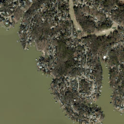 Tega Cay map(satellite map)