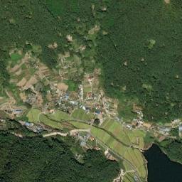 Goseong-gun map(satellite map)