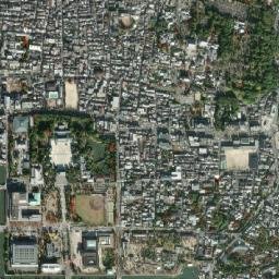 Kyoto, Japan High Resolution Satellite Map