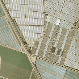 Bromela California High Resolution Satellite Map