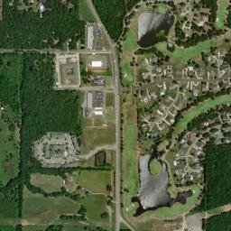 Spring Valley Arkansas High Resolution Satellite Map