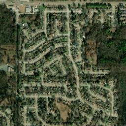 4723-4729 Laughlin Road Memphis TN High Resolution Satellite Map