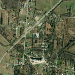 Elora Tennessee High Resolution Satellite Map