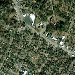 Brainerd Tennessee High Resolution Satellite Map