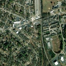 Brainerd Hills Tennessee High Resolution Satellite Map