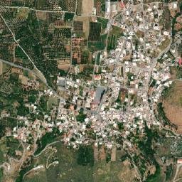 Pýrgos map(satellite map)
