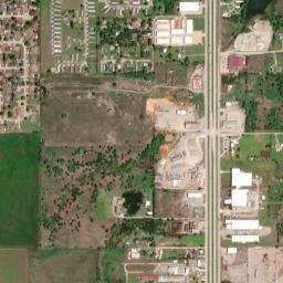 3411 South 4th Street Chickasha OK High Resolution Satellite Map