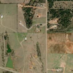 McClain County map(satellite map)