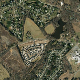 Wesley Chapel map(satellite map)
