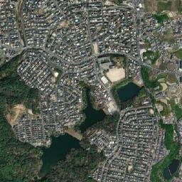 Kameoka map(satellite map)