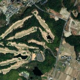 Komono map(satellite map)