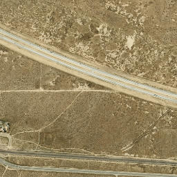 Kramer California High Resolution Satellite Map