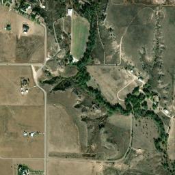 Satellite view of Palo Duro Creek Golf Course