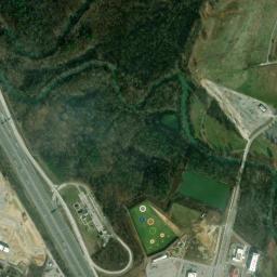Satellite view of Council Fire Golf Club