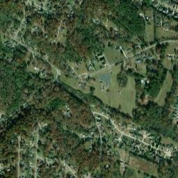 West View Tennessee High Resolution Satellite Map