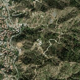 Kakopetriá map(satellite map)