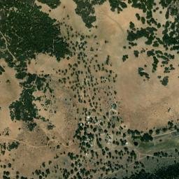 Twin Lakes California High Resolution Satellite Map